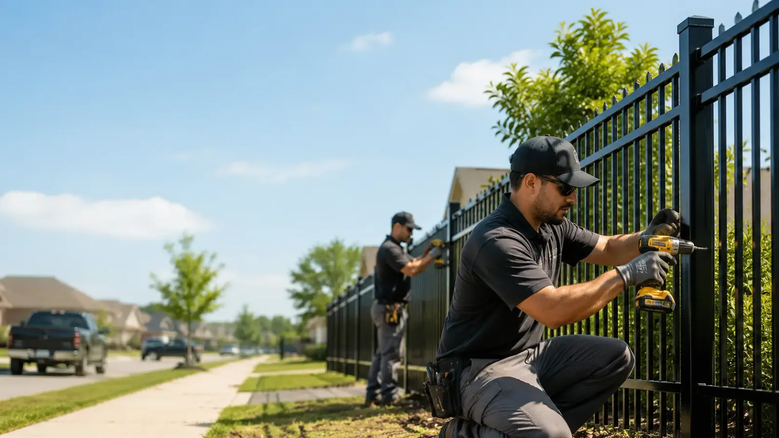Metal Fence Installation in Malden, MA